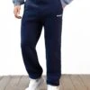 Italic Relaxed Sweatpants - Navy