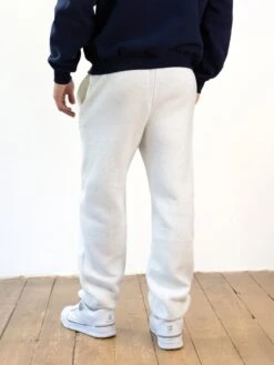 Italic Linear Relaxed Sweatpants - Marl White -Blakely 3079IMARLWHITEVERTICAL01D
