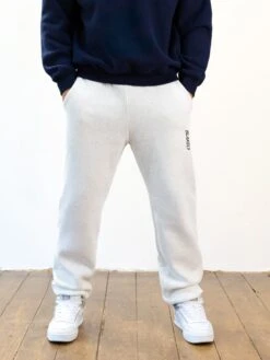 Italic Linear Relaxed Sweatpants - Marl White -Blakely 3079IMARLWHITEVERTICAL04D
