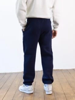 Italic Linear Relaxed Sweatpants - Navy -Blakely 3079INAVYVERTICAL01D