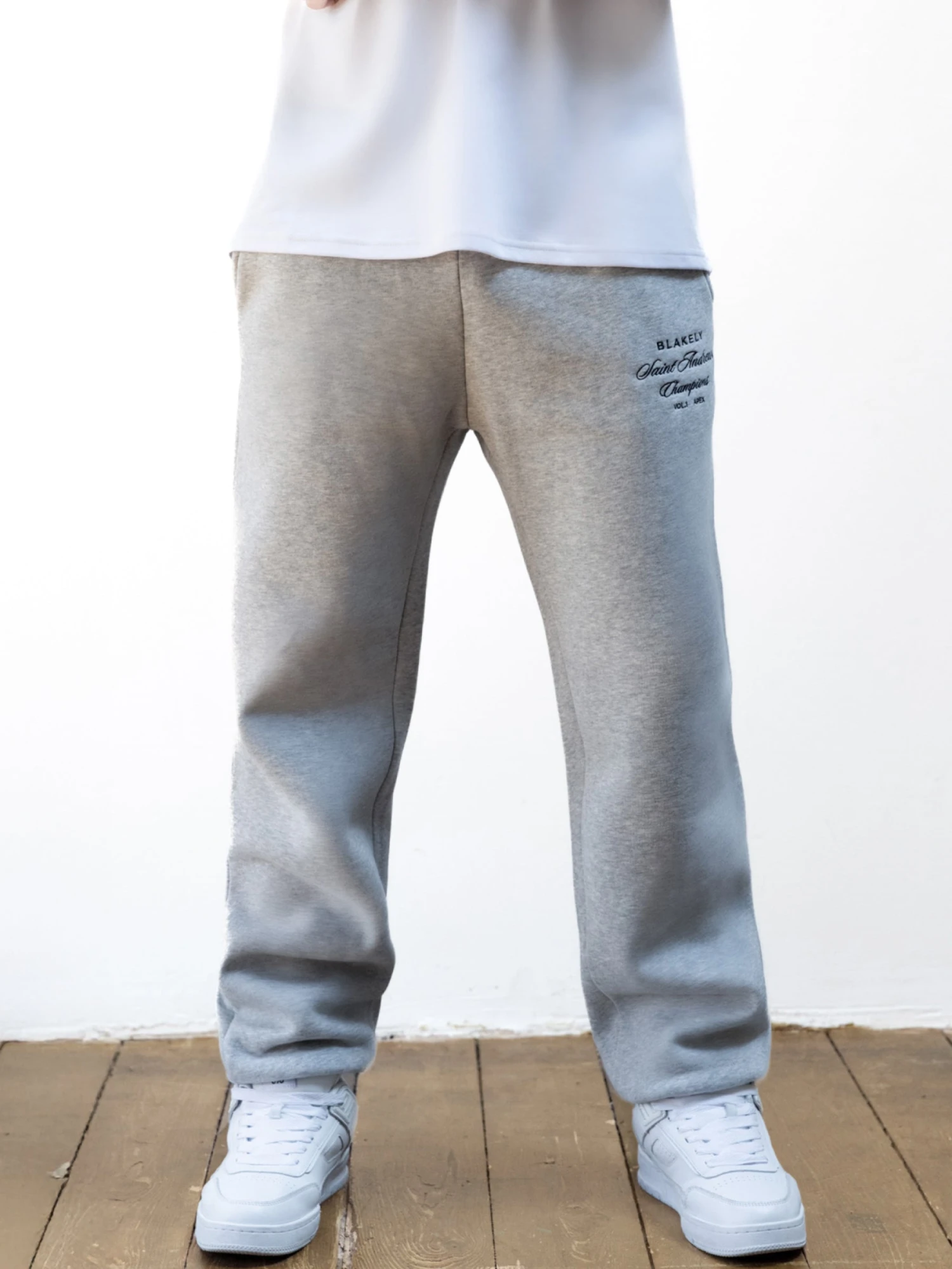 Legacy Relaxed Sweatpants - Marl Grey 5 Legacy Relaxed Sweatpants - Marl Grey - Image 3