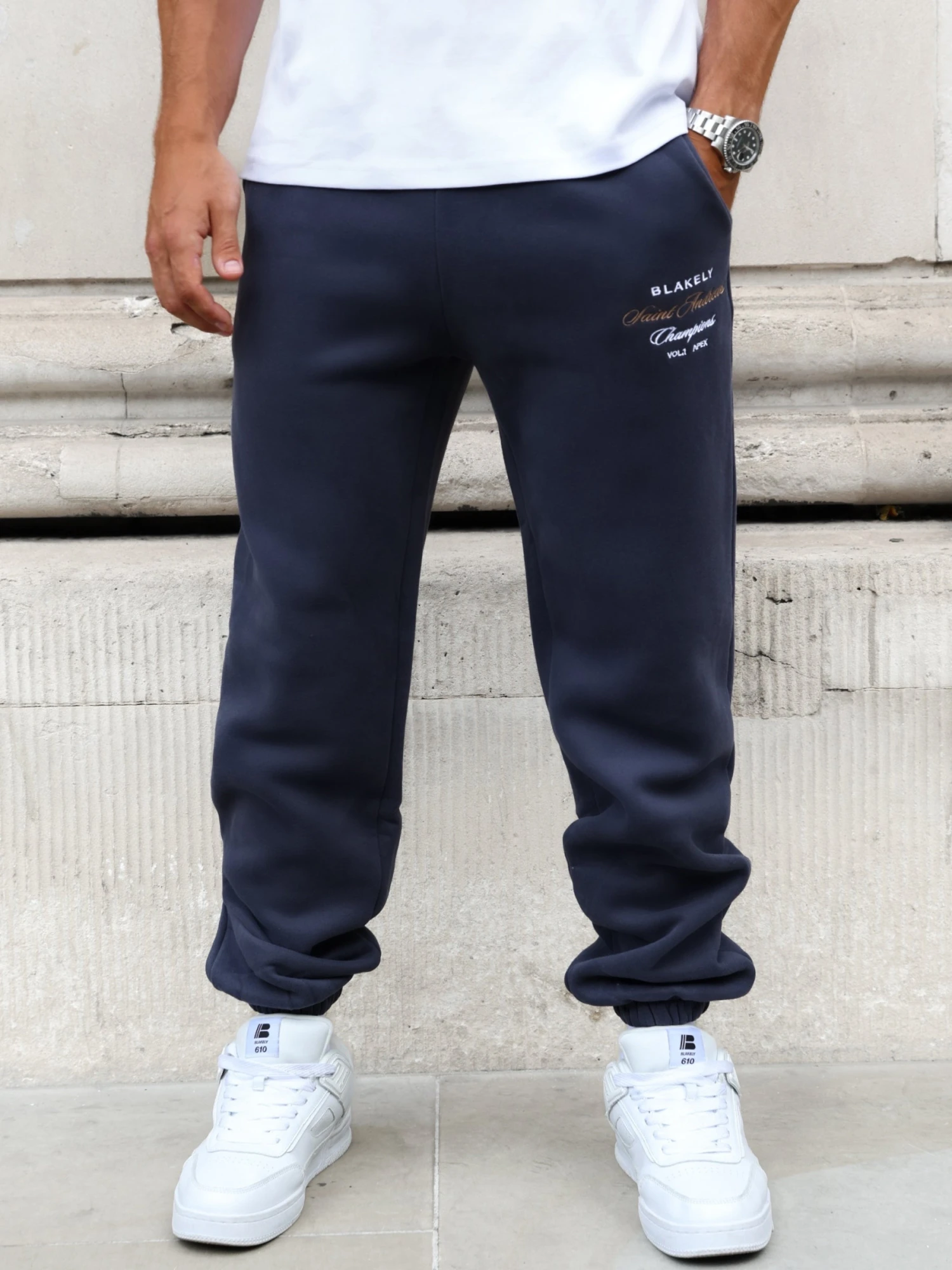 Legacy Relaxed Sweatpants - True Navy 3 Legacy Relaxed Sweatpants - True Navy