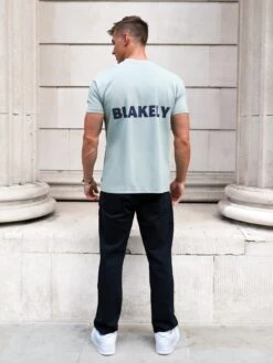 Arlo Relaxed T-Shirt - Mineral Blue 10 Arlo Relaxed T-Shirt - Mineral Blue -Blakely 3124OMBLUE02D