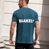 Arlo Relaxed T-Shirt - Teal Green 2 Arlo Relaxed T-Shirt - Teal Green -Blakely 3124OMGREENLEADD