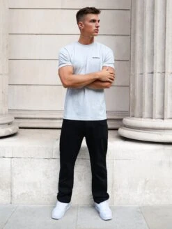 Arlo Relaxed T-Shirt - Marl Grey -Blakely 3124OMGREY03D