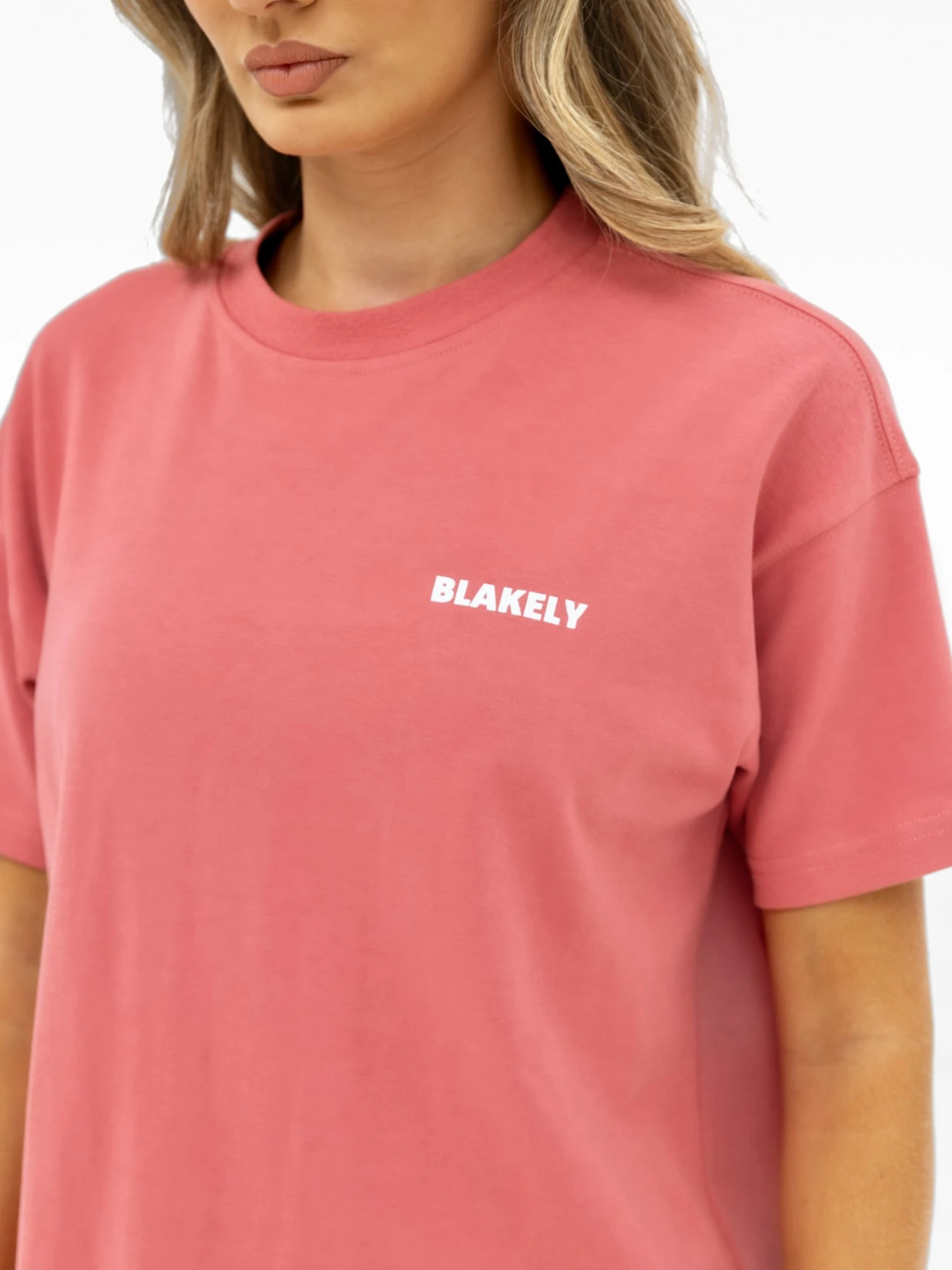 Amelie Oversized T-Shirt - Sunrise Coral 8 Amelie Oversized T-Shirt - Sunrise Coral - Image 6