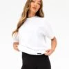 Olivia Oversized T-Shirt - White -Blakely 3124WHITELEADD