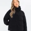 Multiway Puffer Coat 2 - Black