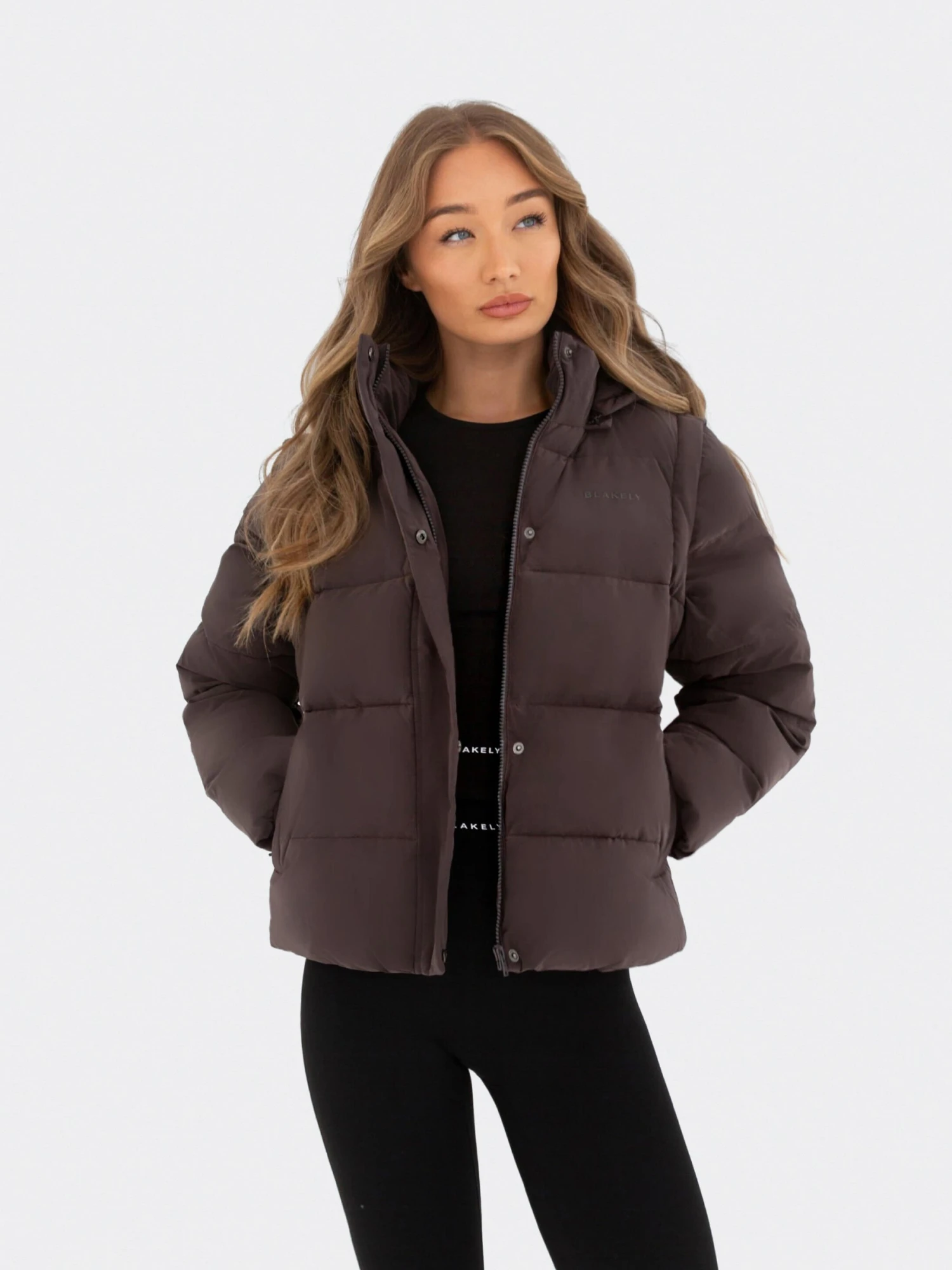 Multiway Puffer Coat 2 - Brown 4 Multiway Puffer Coat 2 - Brown - Image 2