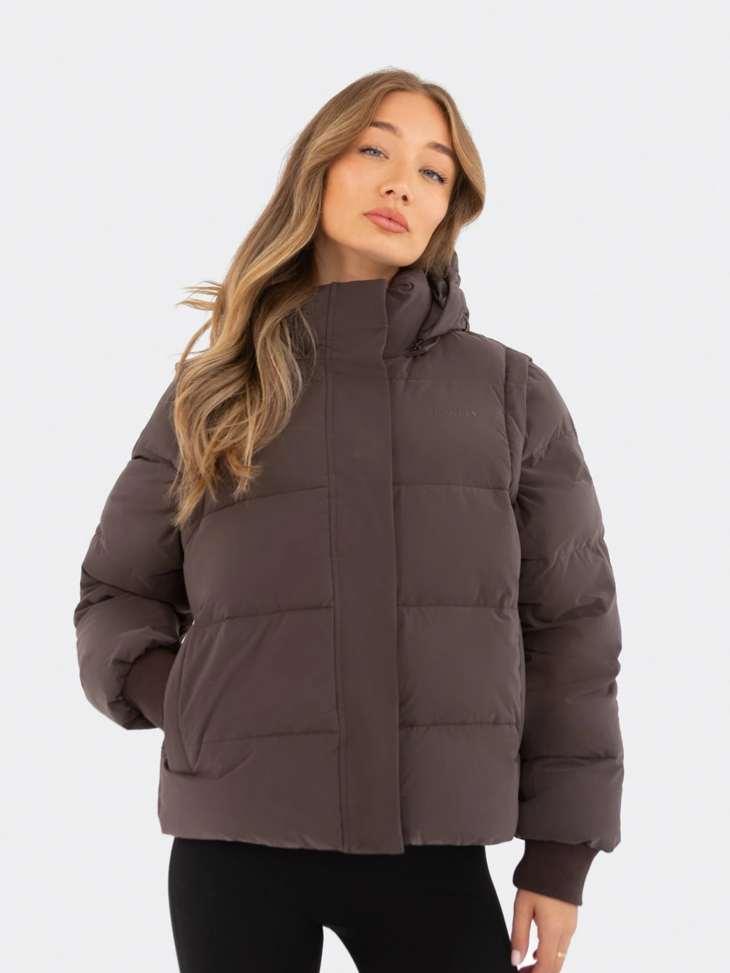 Multiway Puffer Coat 2 - Brown 3 Multiway Puffer Coat 2 - Brown