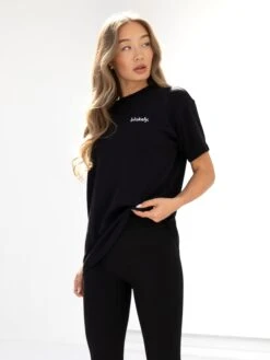 Sami Oversized T-Shirt - Black -Blakely 3125IWBLACKD 3