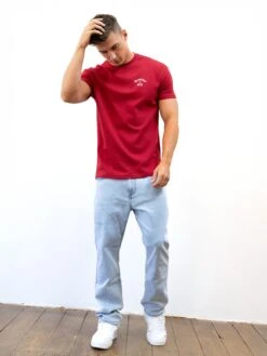 NYC Relaxed T-Shirt - Red -Blakely 3128MRED01D