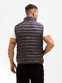 Ellis Lightweight Gilet - Charcoal -Blakely 3131Charcoal 01D
