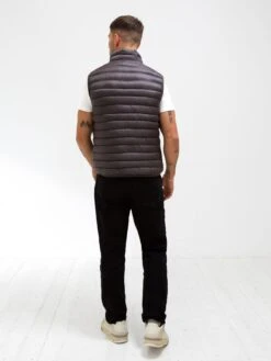Ellis Lightweight Gilet - Charcoal -Blakely 3131Charcoal 05D