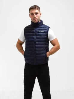 Ellis Lightweight Gilet - Navy -Blakely 3131Navy 04D