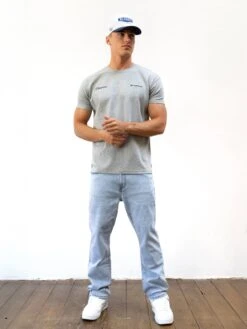 Champions Legacy Relaxed T-Shirt - Marl Grey 11 Champions Legacy Relaxed T-Shirt - Marl Grey -Blakely 3143MGREY04D