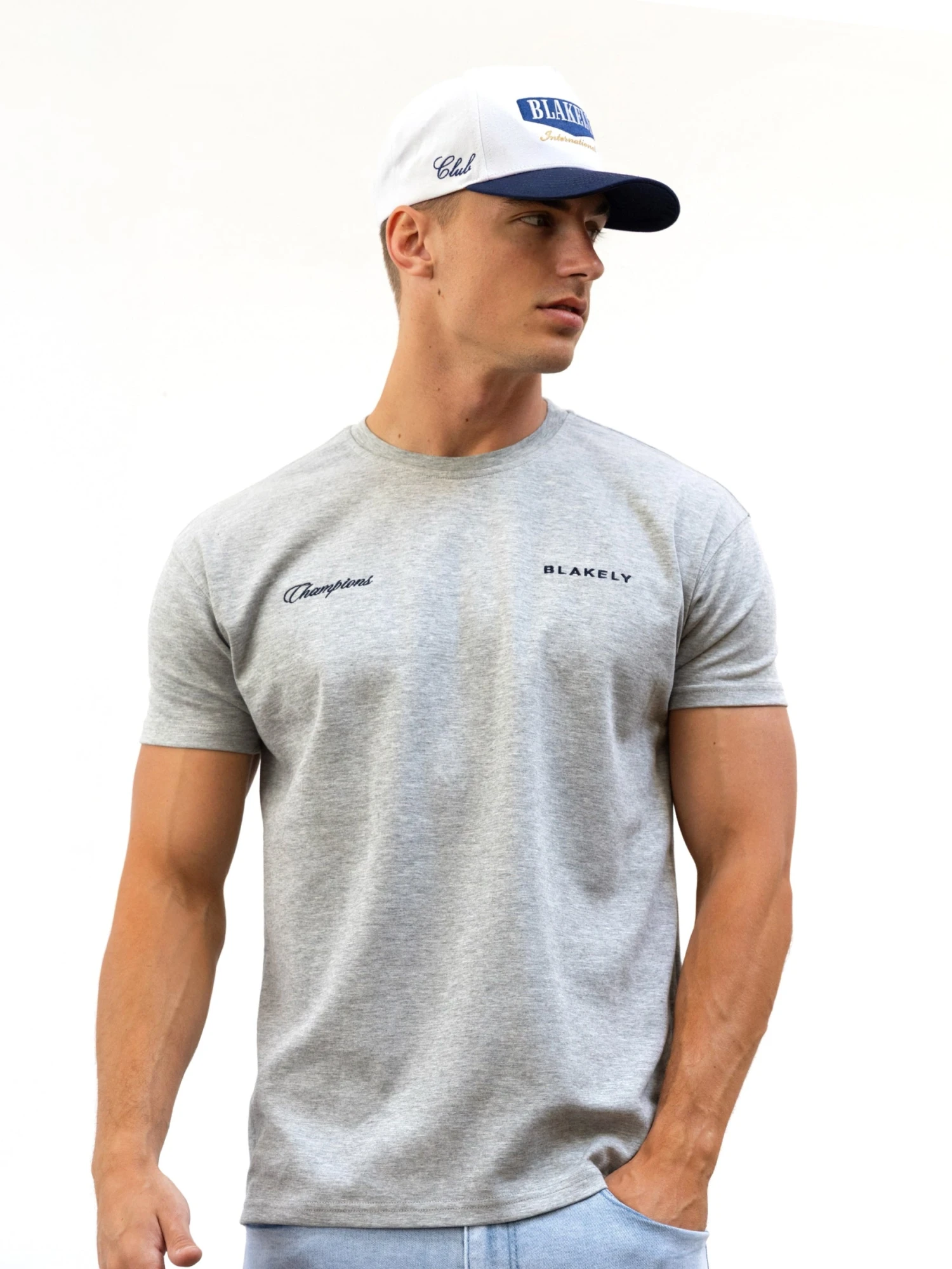 Champions Legacy Relaxed T-Shirt - Marl Grey 7 Champions Legacy Relaxed T-Shirt - Marl Grey - Image 5