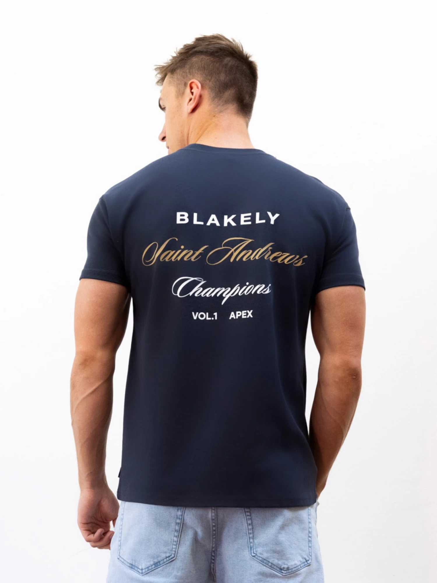 Champions Legacy Relaxed T-Shirt - True Navy 6 Champions Legacy Relaxed T-Shirt - True Navy - Image 4