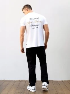 Champions Legacy Relaxed T-Shirt - Bright White -Blakely 3143MWHITE02D