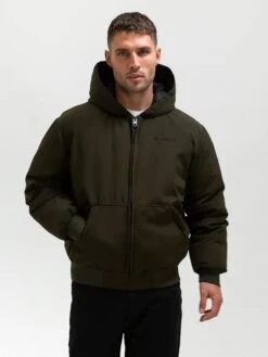 Layton Hooded Jacket - Khaki Green 9 Layton Hooded Jacket - Khaki Green -Blakely 3171Khaki 03LEADD