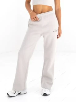 Active Studios Wide Leg Sweatpants - Ivory -Blakely 3304ABONE04D