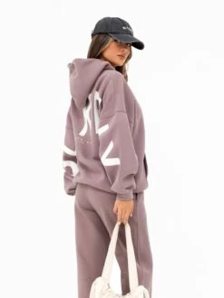 Isabel Wide Leg Sweatpants - Pink Taupe -Blakely 3304PINKTAUPE02D