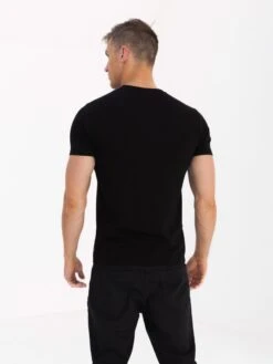 Tonal Torcross T-Shirt - Black -Blakely 330TBLACK04D