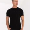 Tonal Torcross T-Shirt - Black