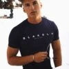Stockbridge T-Shirt - Navy 1 Stockbridge T-Shirt - Navy -Blakely 330 325 StockbridgeNavyEdit1D