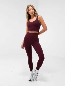 Apex Pro Compression Leggings - Deep Burgundy 10 Apex Pro Compression Leggings - Deep Burgundy -Blakely 3380Burgundy 01D