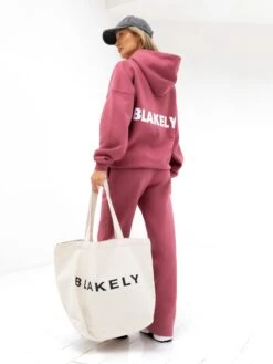 Amelie Wide Leg Sweatpants - Dark Pink 13 Amelie Wide Leg Sweatpants - Dark Pink -Blakely 3470 1DARKPINK01D