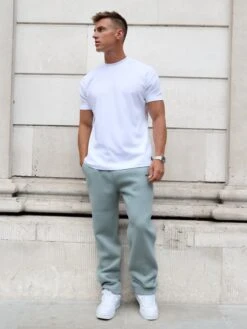 Arlo Wide Leg Sweatpants - Mineral Blue 13 Arlo Wide Leg Sweatpants - Mineral Blue -Blakely 3470MBLUE05D