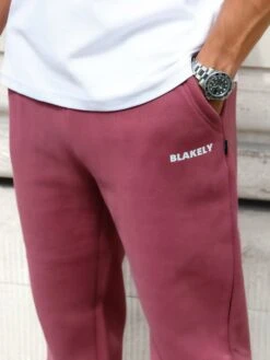Arlo Wide Leg Sweatpants - Dark Pink 12 Arlo Wide Leg Sweatpants - Dark Pink -Blakely 347OMPINK04D