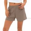 Mila Summer Shorts - Tan 1 Mila Summer Shorts - Tan -Blakely 3643TAN05LEADD