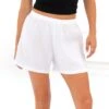 Mila Summer Shorts - White 1 Mila Summer Shorts - White -Blakely 3643WHITE06LEADD
