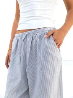 Lola Stripe Trousers - Grey 11 Lola Stripe Trousers - Grey -Blakely 3645GREYD 4