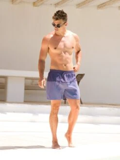 Anchor Swim Shorts - Purple -Blakely 3673PURPLED 3