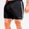 Panel Swim Shorts - Black