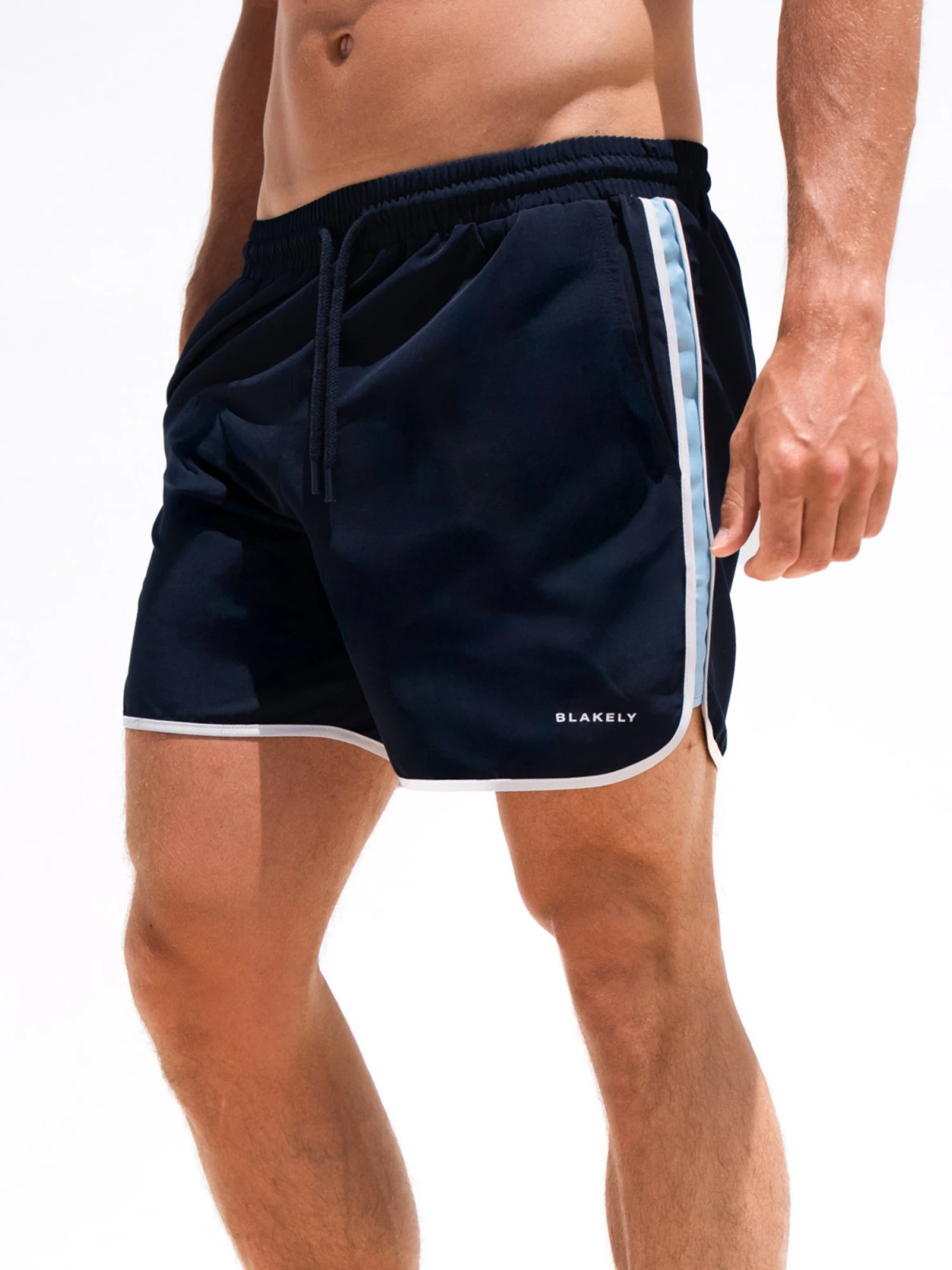 Panel Swim Shorts - Dark Navy 3 Panel Swim Shorts - Dark Navy