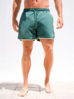 Panel Swim Shorts - Teal Green -Blakely 3674GREEND 3 1a9bbcf8 3e40 40d3 918d 946336bacd8c