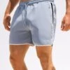 Panel Swim Shorts - Light Blue -Blakely 3674LIGHTBLUELEADD