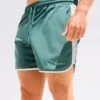 Panel Swim Shorts - Teal Green 1 Panel Swim Shorts - Teal Green -Blakely 3674tealgreenlead