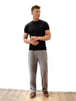 Preston Trousers - Dark Brown -Blakely 3712DARKBROWN03D