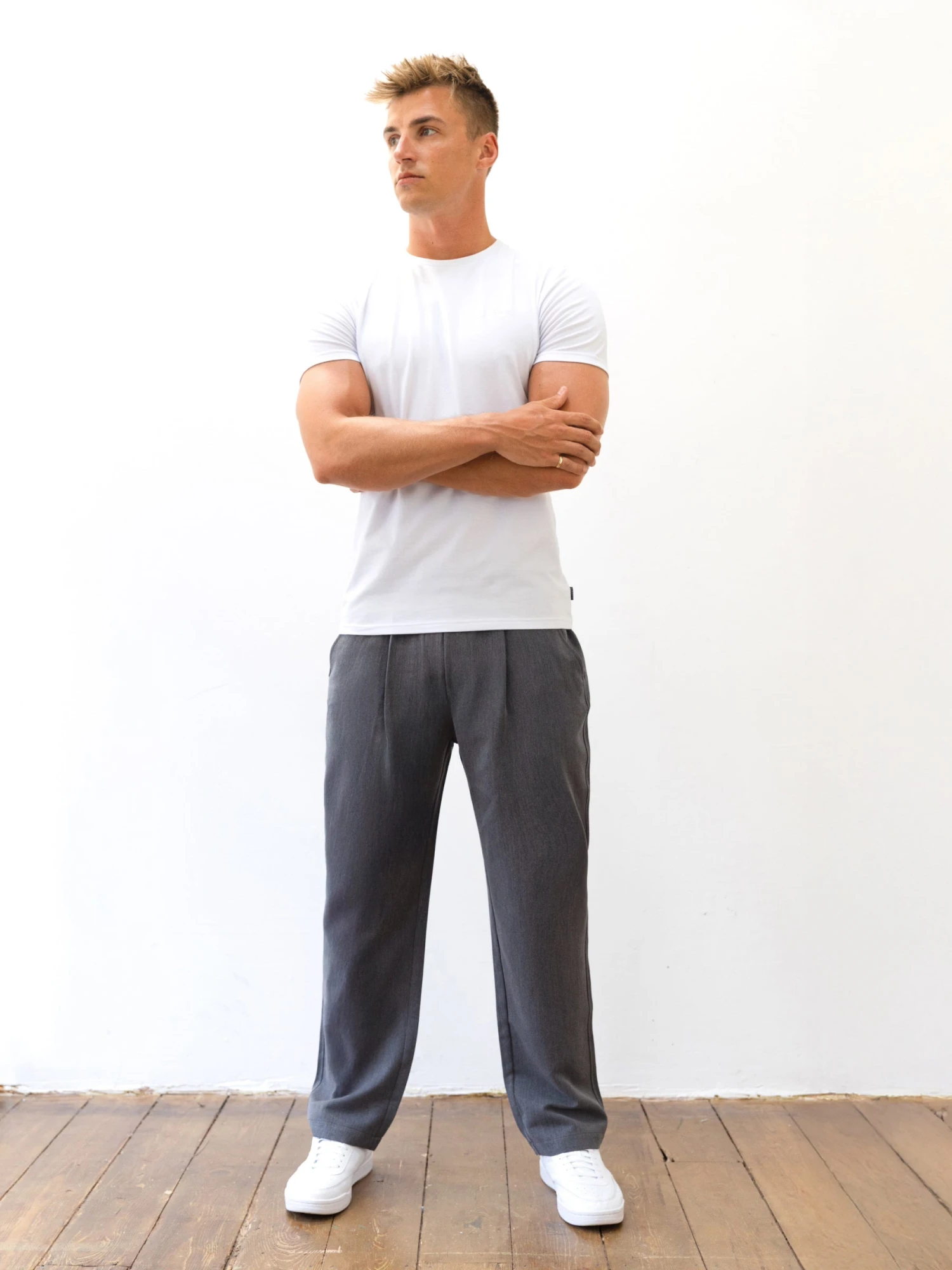 Preston Trousers - Grey 5 Preston Trousers - Grey - Image 3