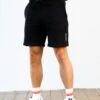 Italic Linear Relaxed Jogger Shorts - Black -Blakely 378IBLACKVERTICAL04LEADD
