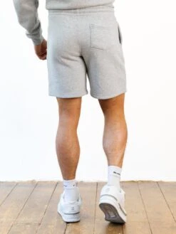 Italic Linear Relaxed Jogger Shorts - Marl Grey -Blakely 378IMARLGREYVERTICAL04D