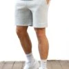 Italic Relaxed Jogger Shorts - Marl Grey -Blakely 379IMARLGREYHORIZONTAL06LEADD