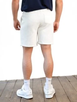 Italic Relaxed Jogger Shorts - Marl White -Blakely 379IMARLWHITEHORIZONTAL05D