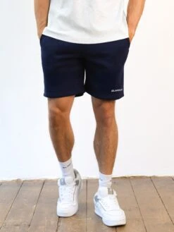 Italic Relaxed Jogger Shorts - Navy -Blakely 379INAVYHORIZONTAL01D