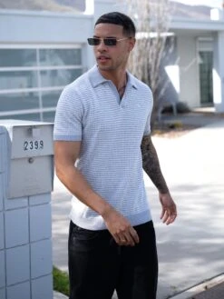 Huntington Polo - Grey -Blakely 6004Grey 01LEAD